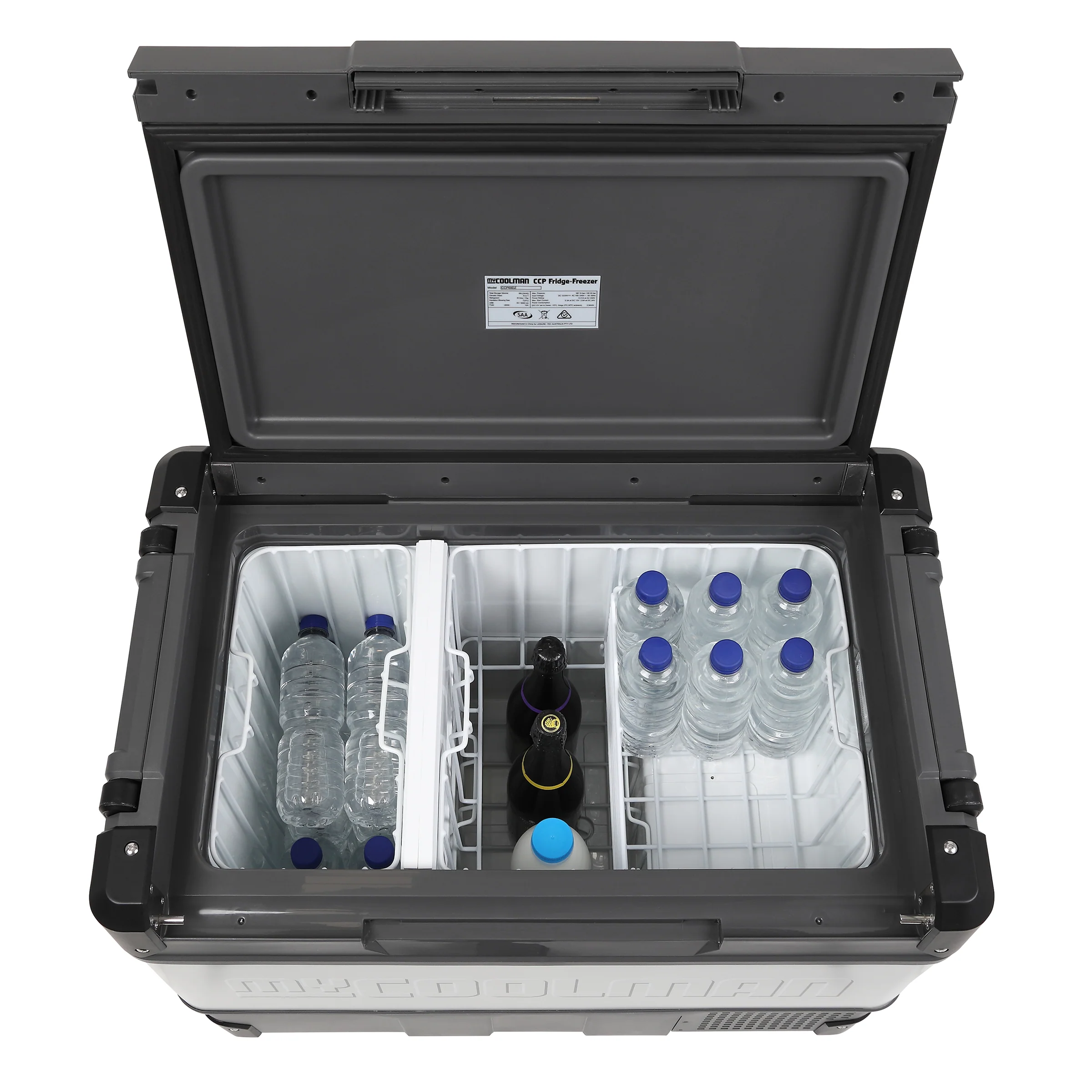 myCOOLMAN Dual Zone 69L Fridge & Freezer - Image 5
