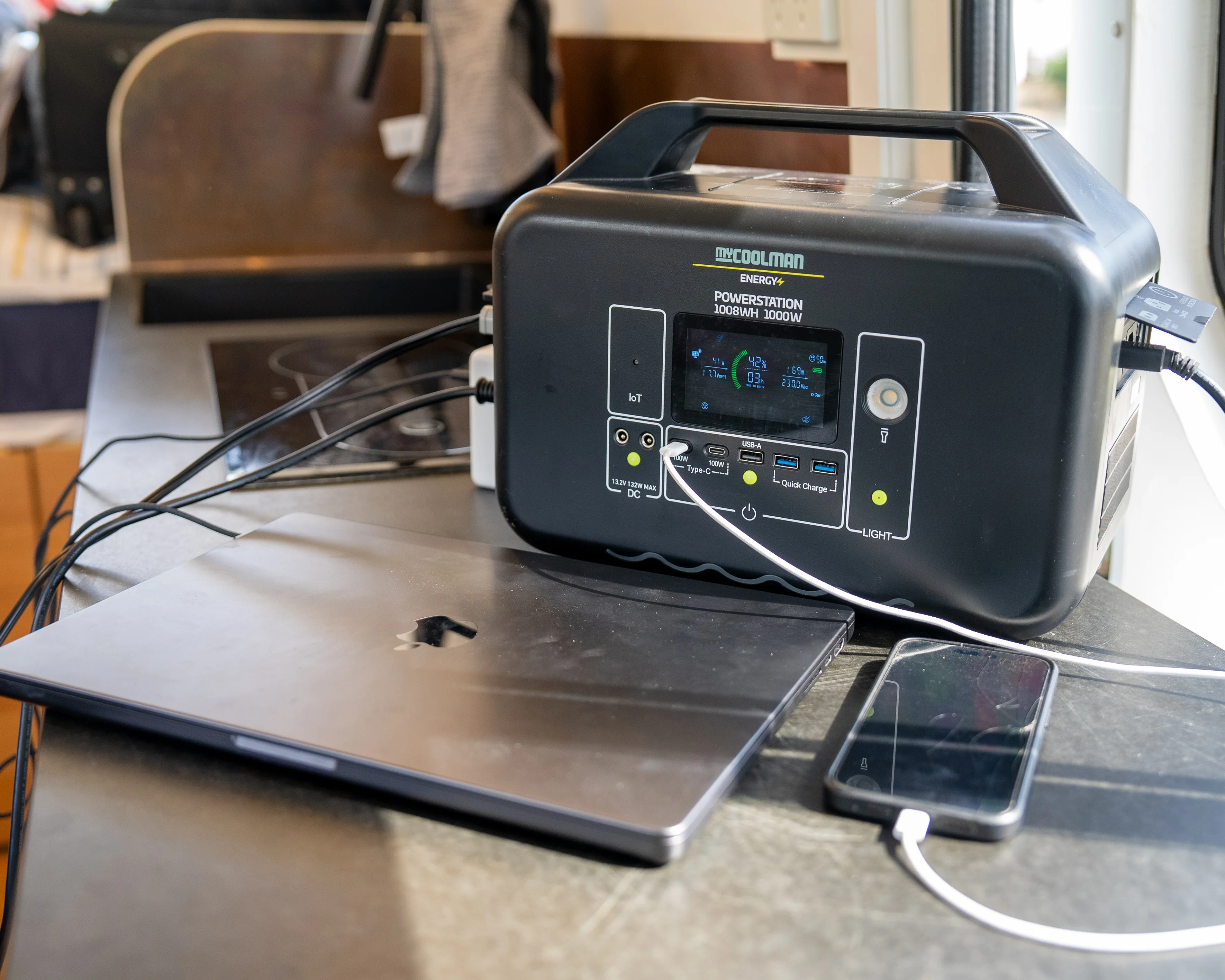 myCOOLMAN Energy Power Station 1008WH (78Ah) - NEW - Image 8